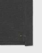 Load image into Gallery viewer, Long-Sleeved Polo in Heather Charcoal Pima Pique