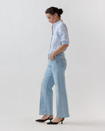 Load image into Gallery viewer, The Mid Rise Rambler Zip Ankle Jean in Pretty Please