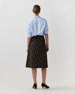 Load image into Gallery viewer, Connelly Skirt in Brown/Multi Royal Stitch Liberty Fabric Wool