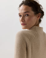 Load image into Gallery viewer, Henriette Sweater in Wheat Cashmere