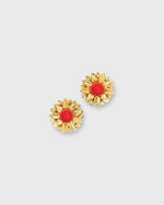 Load image into Gallery viewer, Limoncello Mini Earrings in Ruby
