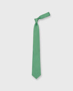 Load image into Gallery viewer, Silk Print Tie in Green/Sky Paisley
