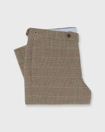 Load image into Gallery viewer, Side-Tab Sport Trouser in Flax/Brown/Green Glen Plaid