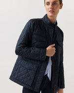 Load image into Gallery viewer, M65 Quilted Cashpad Jacket in Navy Nylon