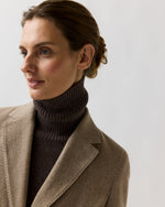Load image into Gallery viewer, Palmer Jacket in Oat Cashmere Herringbone