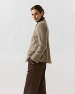 Load image into Gallery viewer, Palmer Jacket in Oat Cashmere Herringbone
