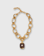 Load image into Gallery viewer, Beacon Charm Necklace in Acacia Wood