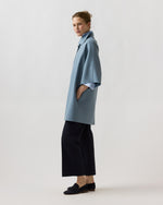Load image into Gallery viewer, Kimono Coat in Mineral Grey