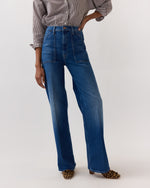 Load image into Gallery viewer, The Patch Maven Sneak Jean in Spare Me The Drama
