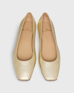 Load image into Gallery viewer, Cecelia Flat in Platino Leather