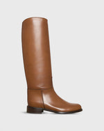 Load image into Gallery viewer, Pull-On Riding Boot in Tobacco Leather