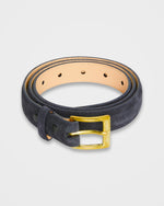 Load image into Gallery viewer, 1" Belt in Navy Suede