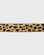 Load image into Gallery viewer, 1.5" Conroy Belt in Leopard Calf Hair
