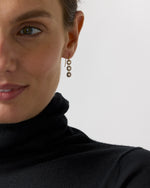 Load image into Gallery viewer, Rivieres Earrings in Smokey Quartz