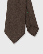 Load image into Gallery viewer, Hand-Rolled Wool Woven Tie in Chocolate