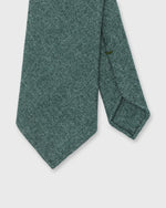 Load image into Gallery viewer, Hand-Rolled Wool/Cotton/Cashmere Woven Tie in Heather Hunter