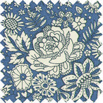 Load image into Gallery viewer, Made-to-Order Anaya Popover Dress in Blue/White Picot Liberty Fabric