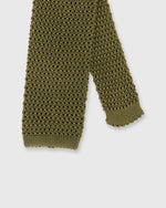 Load image into Gallery viewer, Silk Knit Tie Olive