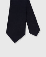 Load image into Gallery viewer, Silk Fino Grenadine Tie Dark Navy