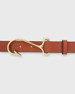 Load image into Gallery viewer, Hook Belt Buckle in Brass