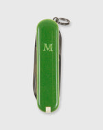 Load image into Gallery viewer, Swiss Army Knife Green/White Mashburn "M"