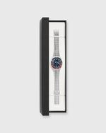 Load image into Gallery viewer, Q Timex Reissue Watch Silver/Navy/Red