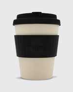Load image into Gallery viewer, 12 oz. Reusable Coffee Cup Black Nature