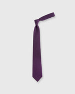 Load image into Gallery viewer, Silk Fino Grenadine Tie Eggplant