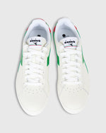 Load image into Gallery viewer, Game L Low Sneaker White/Meadow Green