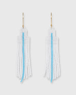 Load image into Gallery viewer, Arrow Earrings White