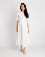 Load image into Gallery viewer, Lucy Nightdress White Cotton Lawn