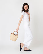 Load image into Gallery viewer, Paola Bucket Bag in Natural Straw