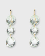 Load image into Gallery viewer, Gem Drop Earrings in Green Quartz