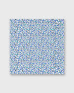 Load image into Gallery viewer, Anyway Scarf in Blue Multi Queen's Gallery Liberty Fabric