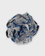 Load image into Gallery viewer, Turgot Large Scarf in Blue