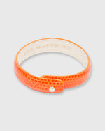 Load image into Gallery viewer, 0.5" Lizard Cuff Bracelet Mandarin