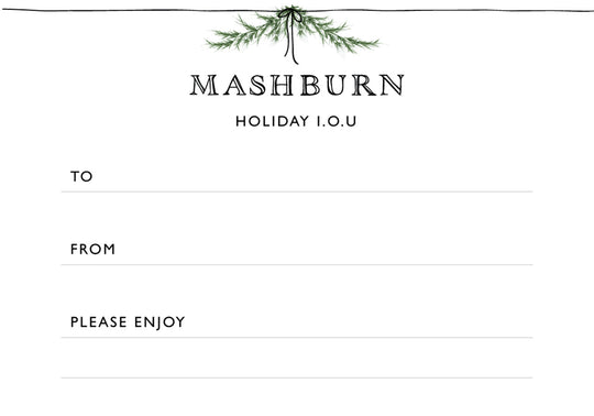 The Holiday I.O.U.