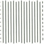 Load image into Gallery viewer, Made-to-Order Fabric in Hunter/White Pencil Stripe Poplin
