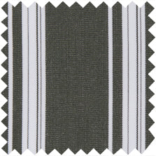 Made-to-Order Fabric in Alpine/White Multi Stripe Poplin