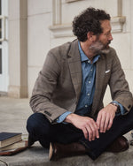 Load image into Gallery viewer, Otto Handmade Sport Shirt in Extra Light Washed Chambray
