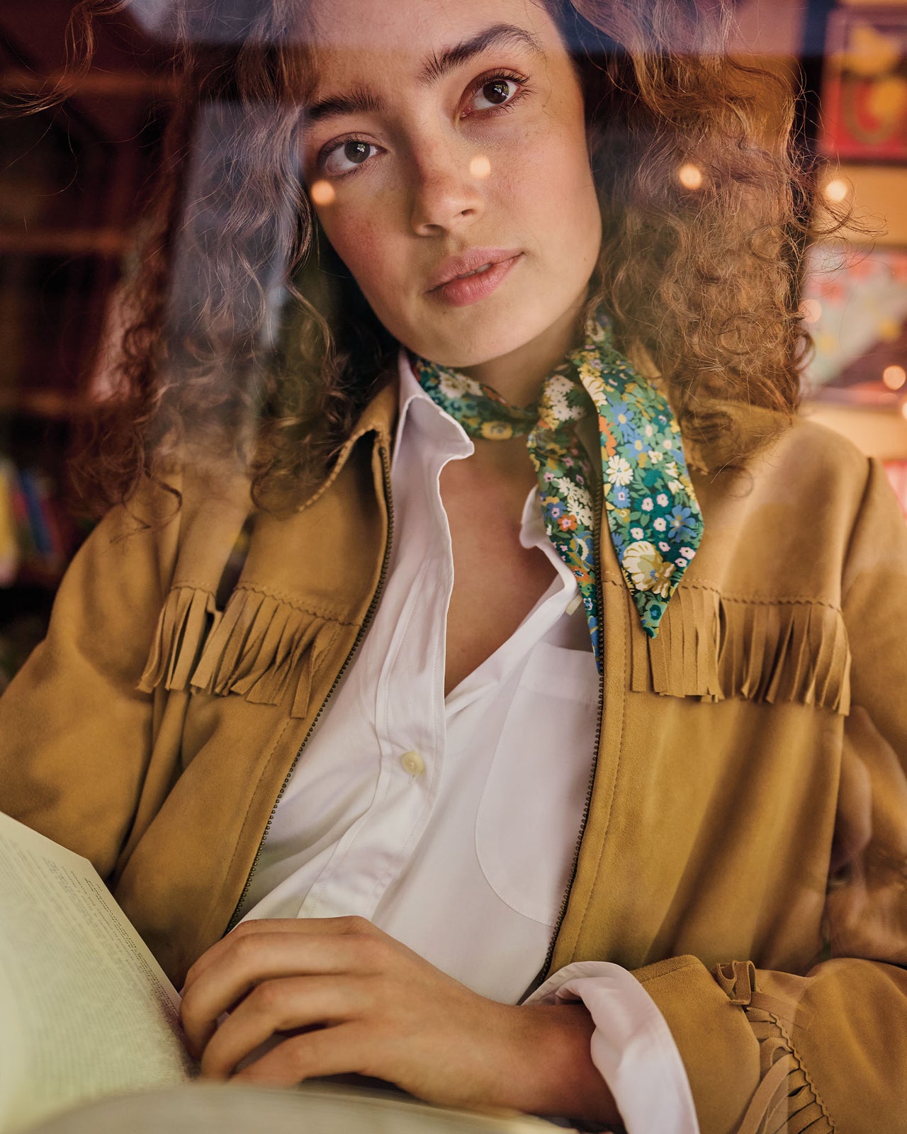 Sidney Shirt in White Poplin