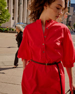 Load image into Gallery viewer, Tessa Dress in Red Poplin
