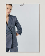 Load image into Gallery viewer, Concetta Jacket in Indigo Cotolino Chambray

