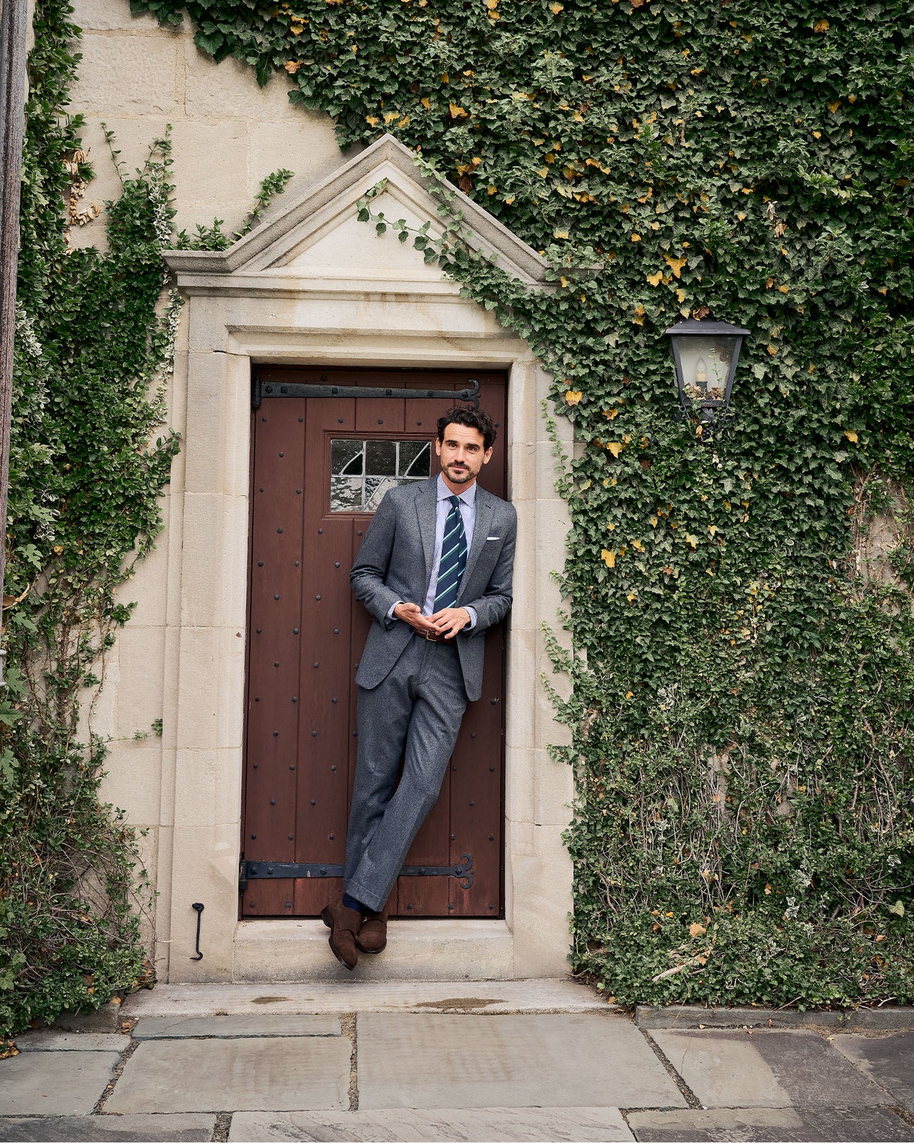 Kincaid No. 3 Suit in Mid-Grey Flannel