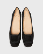 Load image into Gallery viewer, Buckle Heel in Black Suede
