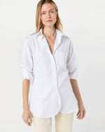Load image into Gallery viewer, Boyfriend Shirt in White Poplin
