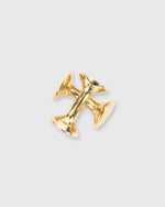 Load image into Gallery viewer, Circle Two-Way Cufflinks in Brass

