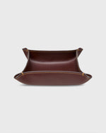 Load image into Gallery viewer, Medium Tray in Papaya Leather
