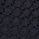 Hand-Rolled Silk Grosso Grenadine Untipped Tie in Dark Navy