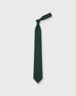 Load image into Gallery viewer, Hand-Rolled Silk Grosso Grenadine Untipped Tie in Hunter Green
